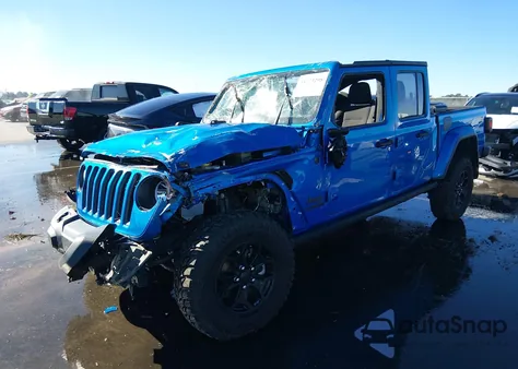 2021 Jeep Gladiator 80Th Anniversary 4X4 from USA, damaged, VIN 1C6HJTAG8ML519418